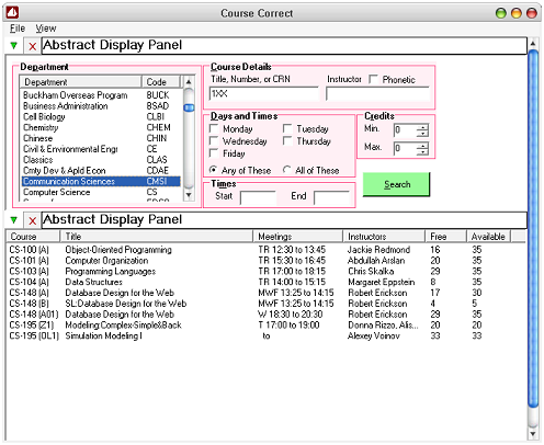 Version Gamma: First Draft with Collapsable Panels