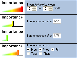Screenshot: Edit Preferences