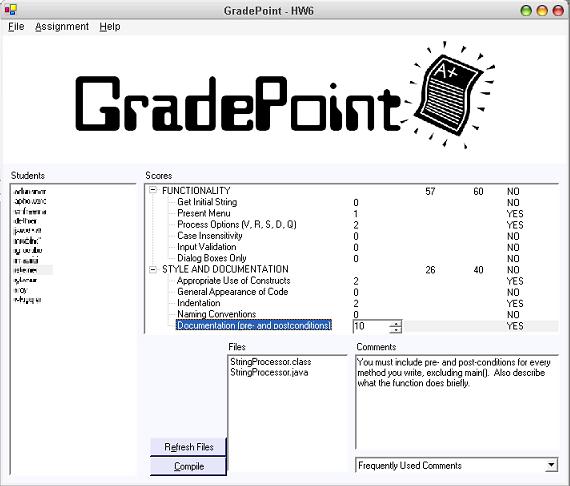GradePoint Screenshot