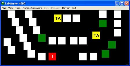 LabMaster 4000 map with Question